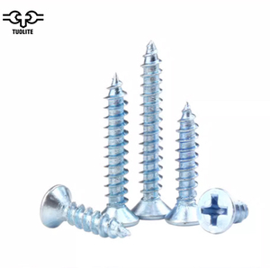 Zinc Plated Countersunk Head Self Tapping Screws