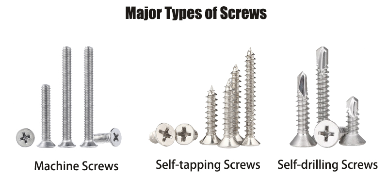 types-of-screws