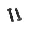 Black galvanized carbon steel Flat Head Countersunk Socket Bolts hex drive machine screws