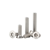 304 stainless steel countersunk head star pin-in security screws tamper resistant screws safety screws